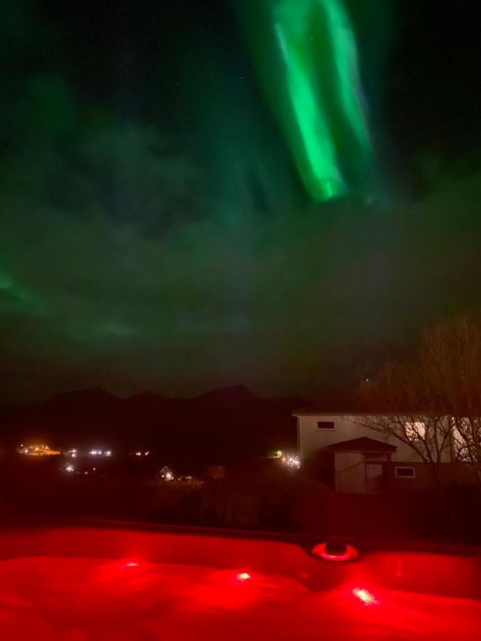 Villa Med Jacuzzi Og Nydelig Utsikt Gravdal  Dış mekan fotoğraf