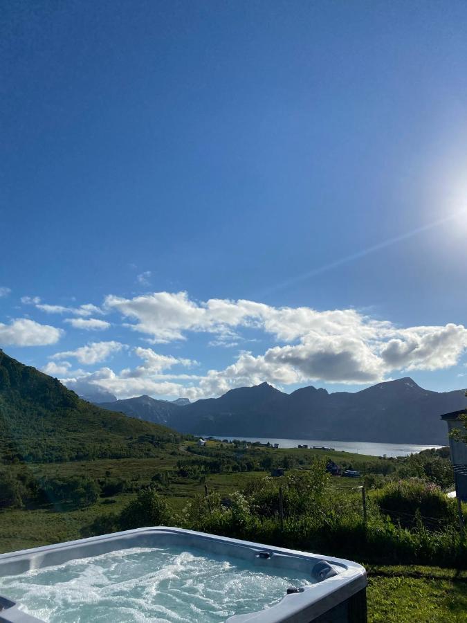 Villa Med Jacuzzi Og Nydelig Utsikt Gravdal  Dış mekan fotoğraf